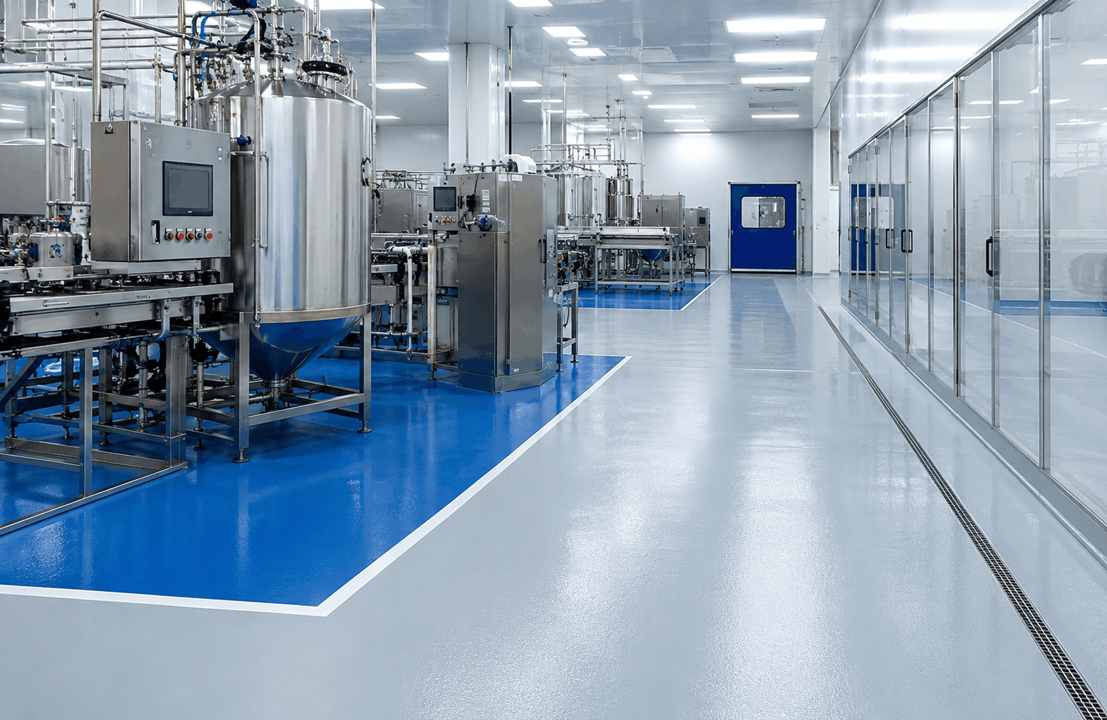Pardoseli epoxidice industriale pentru hale, depozite și ateliere
